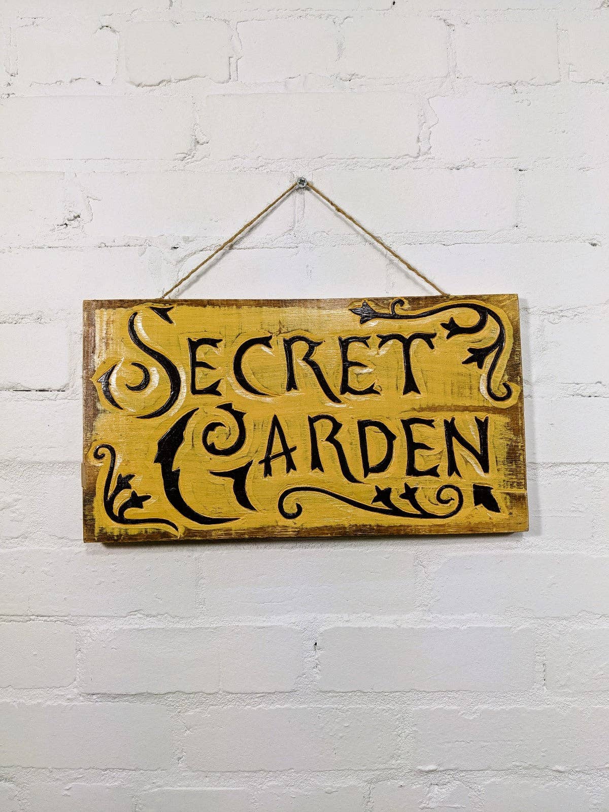 Secret Garden Wall Plaque