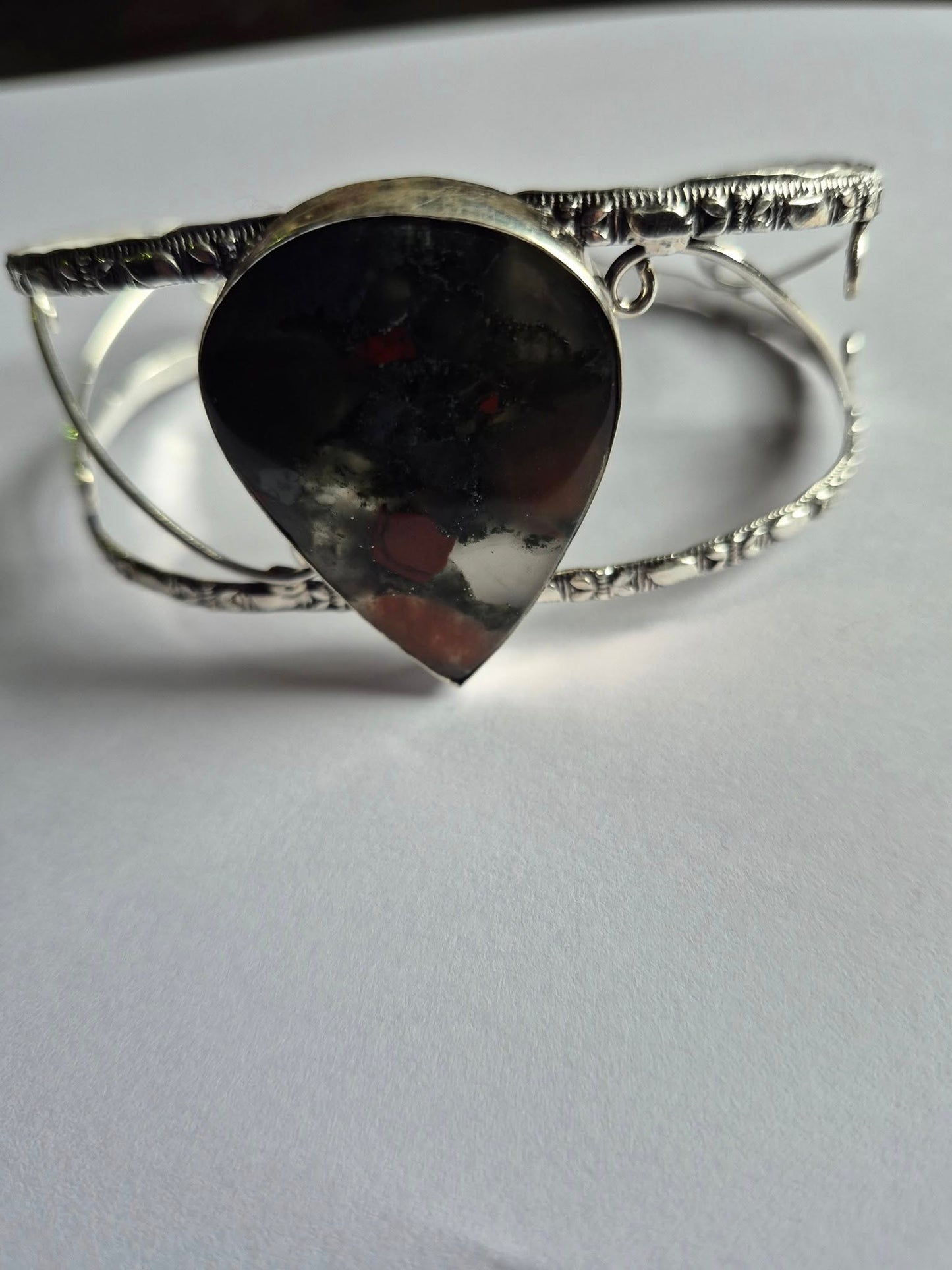 Stamped 925 Teardrop Bangle