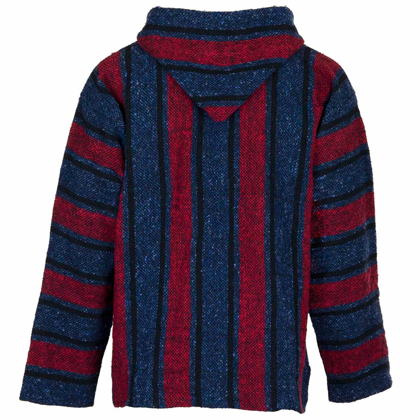 Baja Hoodie - Red, Blue and Black