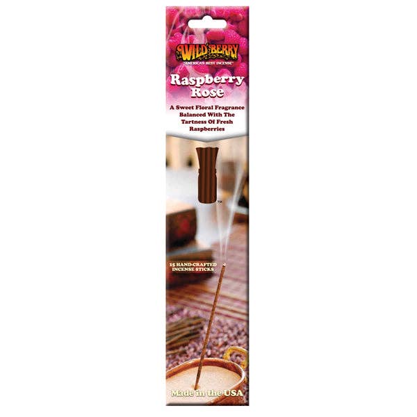 Wild Berry Packet Incense Sticks Raspberry Rose