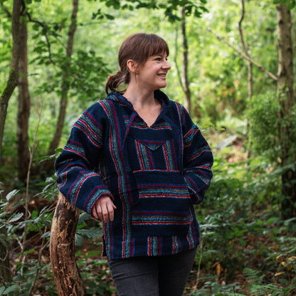 Baja Hoodie - Deep Blue