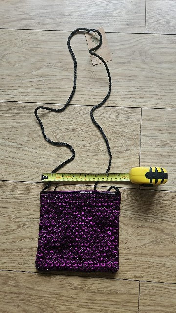 Beaded Satin Bag