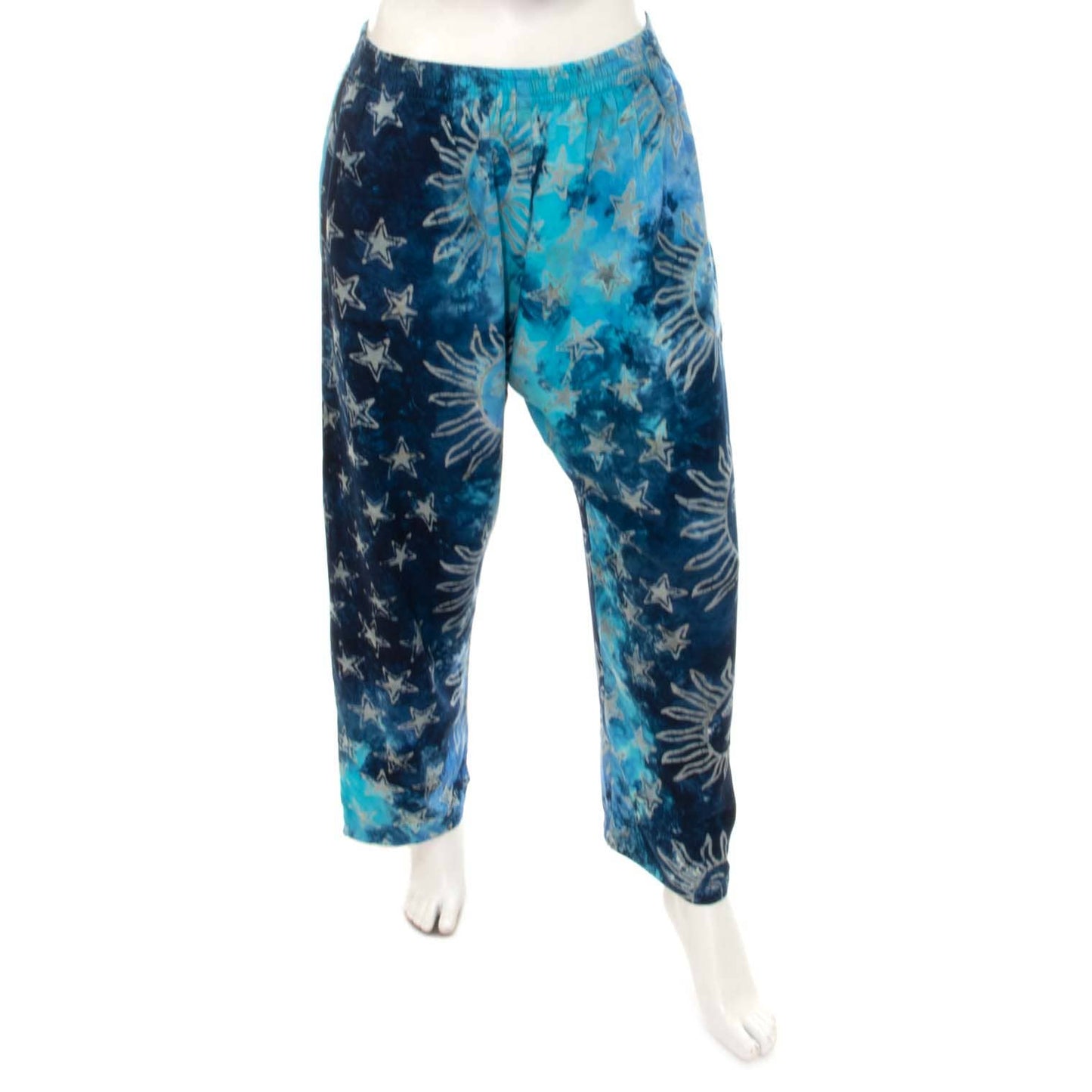 Bali Rayon Trousers - Blue Celestial