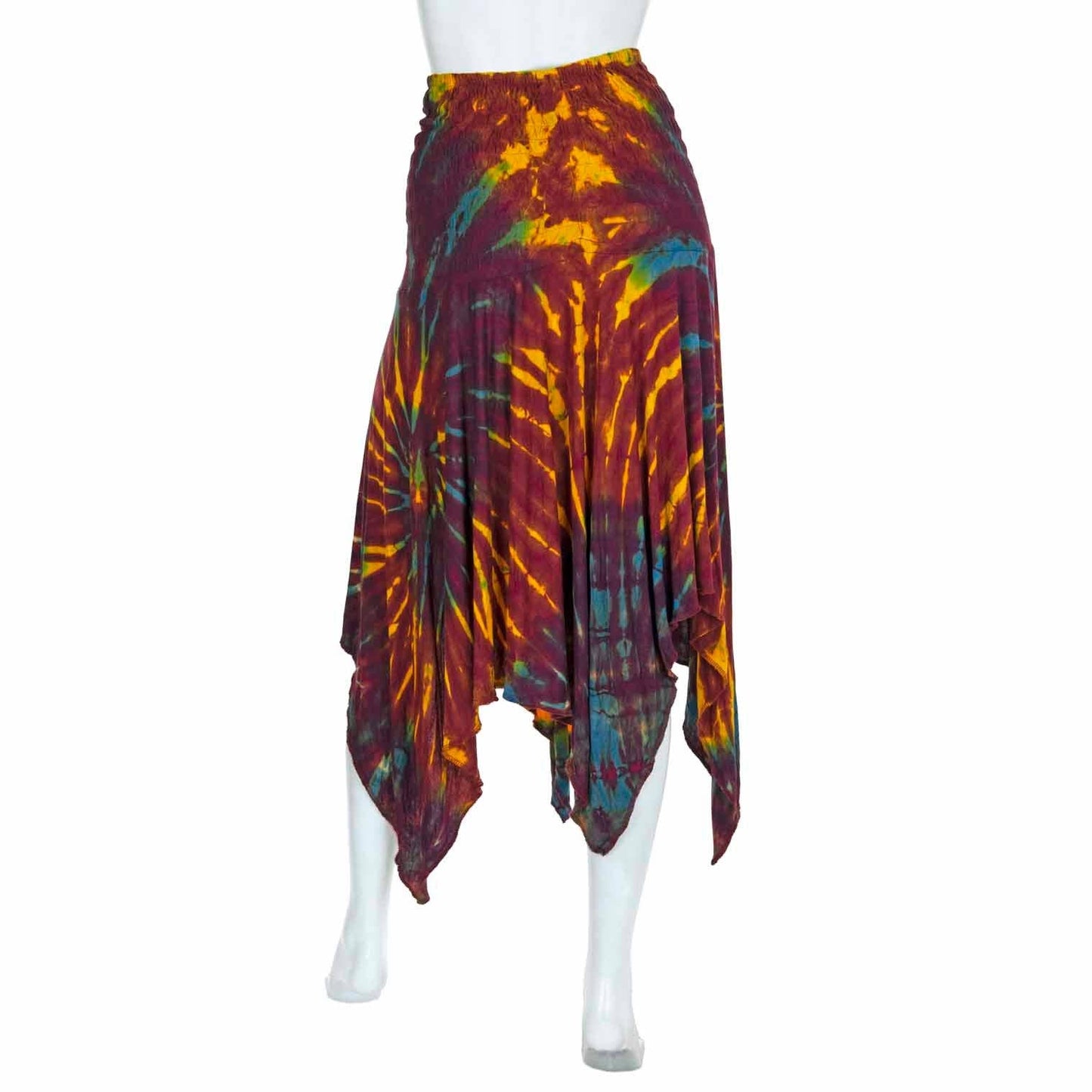 Tie Dye Festival Pixie Dress Skirt: