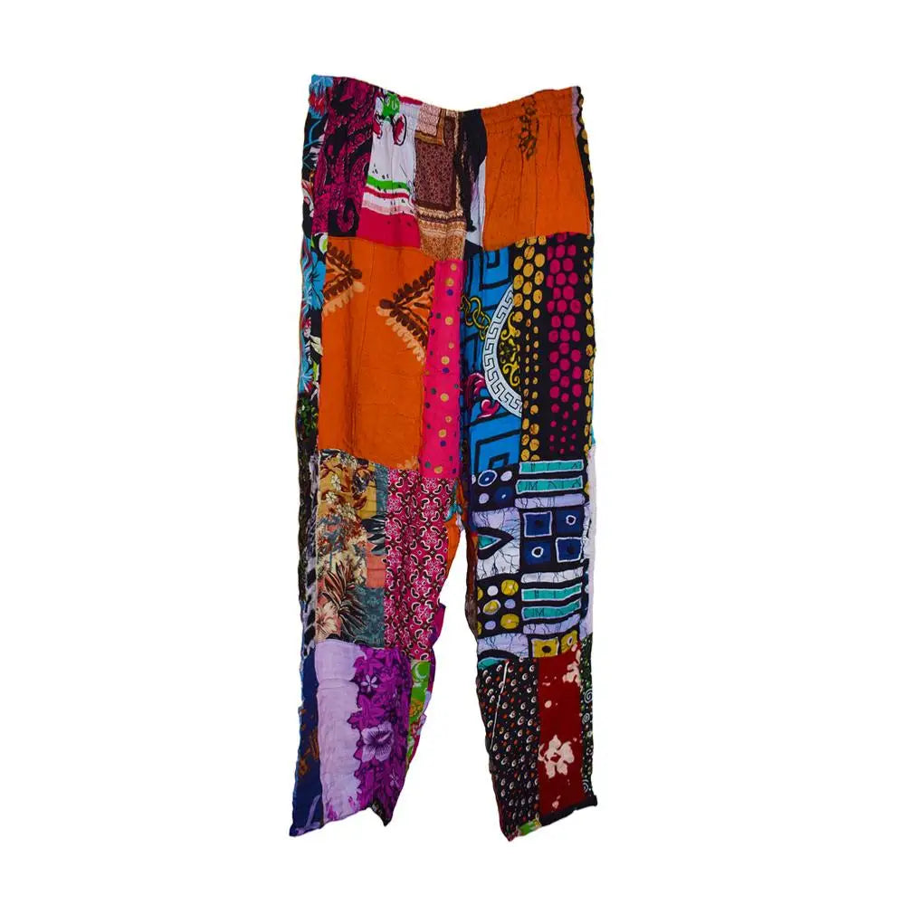 Aladdin pants, patchwork, assorted colours,