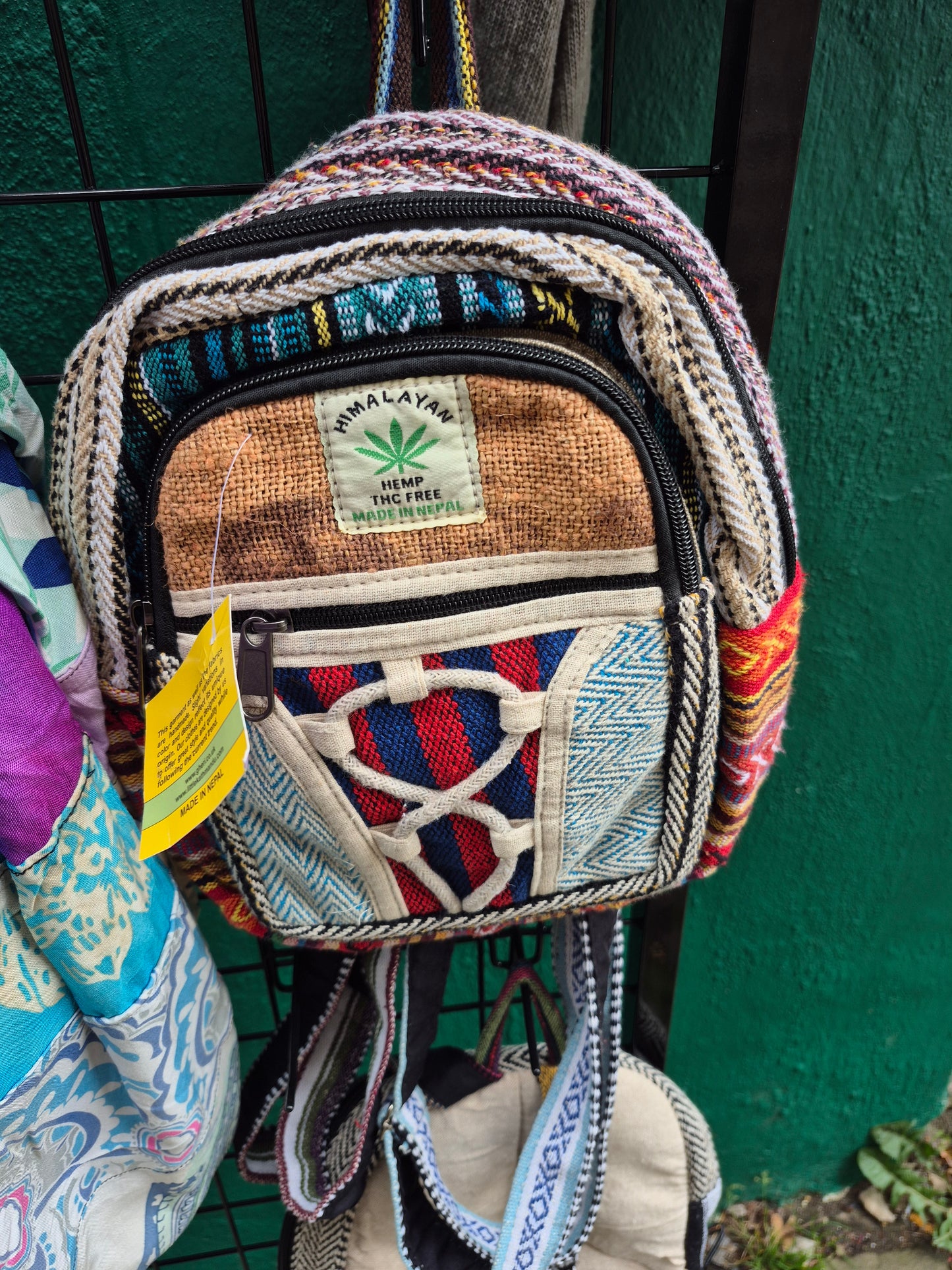 Mini Hemp Rucksacks