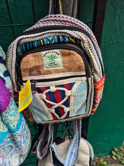 Mini Hemp Rucksacks