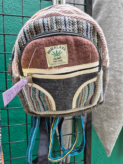 Mini Hemp Rucksacks