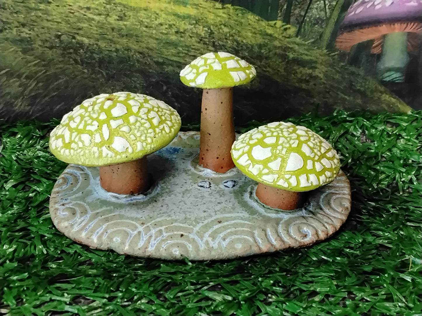 Mushroom Incense Holder