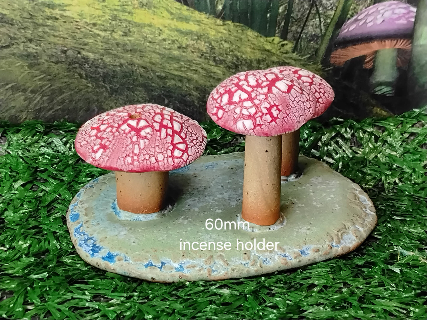 Mushroom Incense Holder