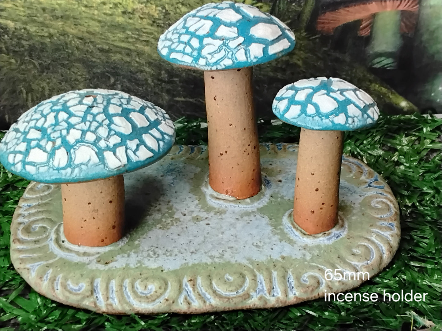 Mushroom Incense Holder