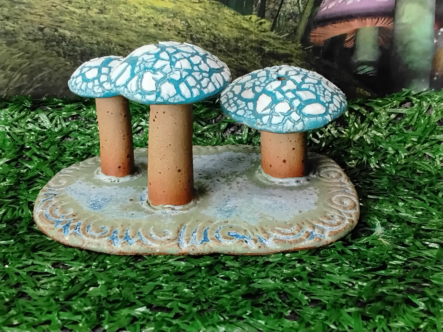 Mushroom Incense Holder