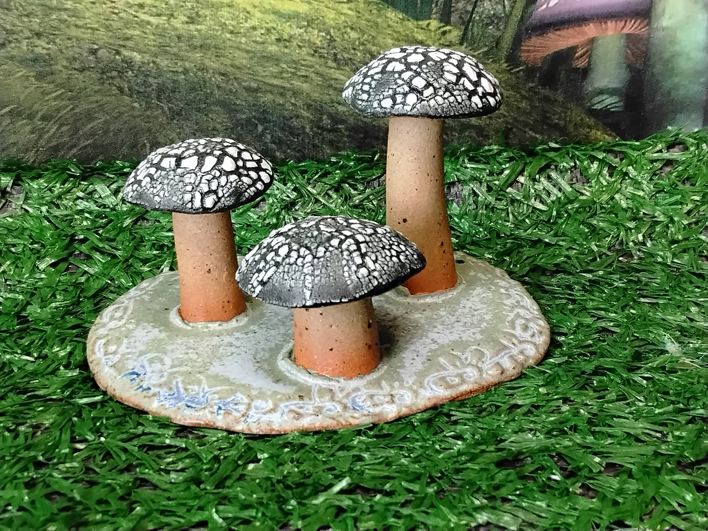 Mushroom Incense Holder