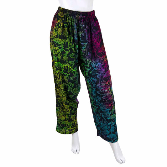 Bali Rayon Trousers - Mystic Mushroom
