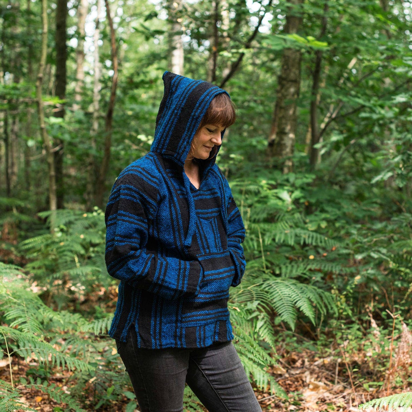 Baja Hoodie - Navy and Black