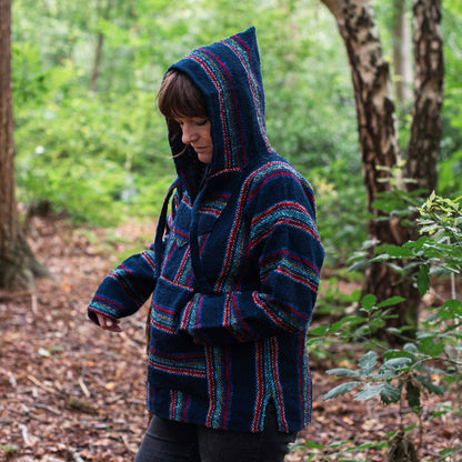 Baja Hoodie - Deep Blue