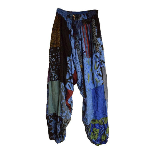 Aladdin pants, patchwork, assorted colours,