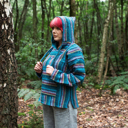 Baja Hoodie - Blue Candy