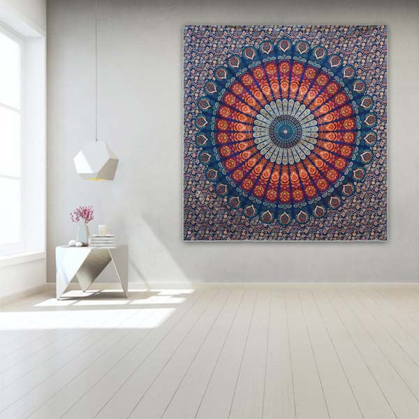 7 Chakra Zen Tapestry / Throw (Single)