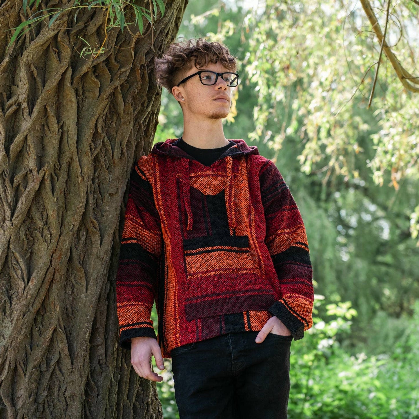 Baja Hoodie - Sunset Orange