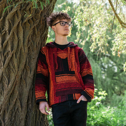 Baja Hoodie - Sunset Orange