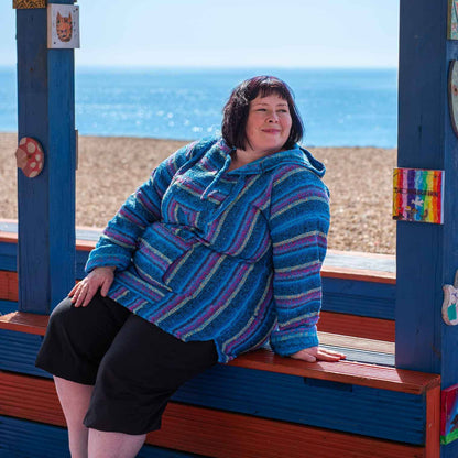 Baja Hoodie - Blue Candy