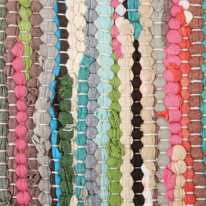 Rag Rug 60x45cm Assorted Colours