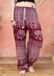 Freesize Mud Dye Elephant Harem Trouser
