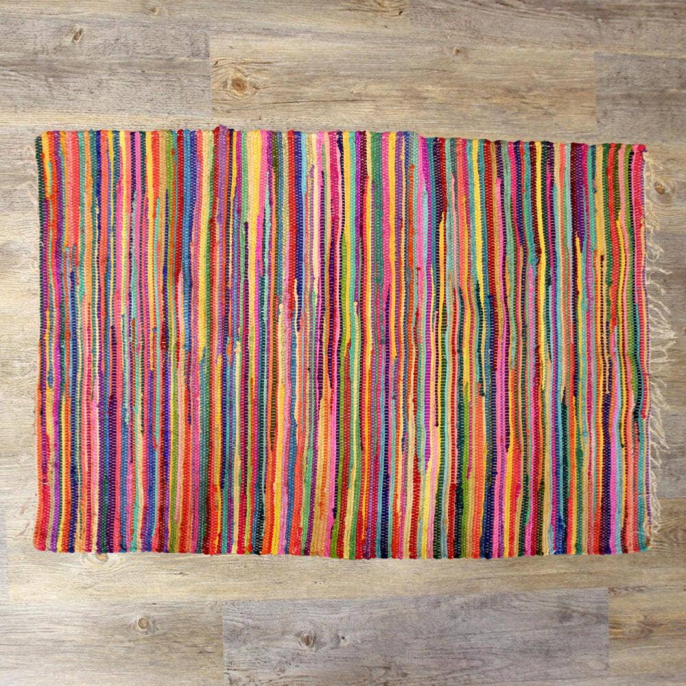 Rag Rug Bright 150x100cm