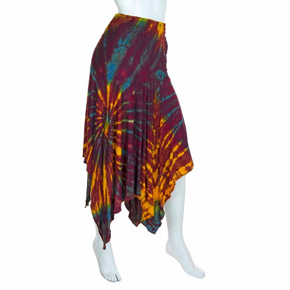 Tie Dye Festival Pixie Dress Skirt: