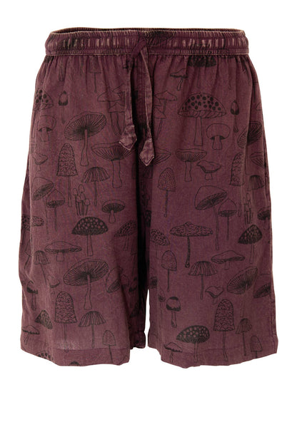 Mushroom Shorts: Khaki(K) / Medium/Large(ML)