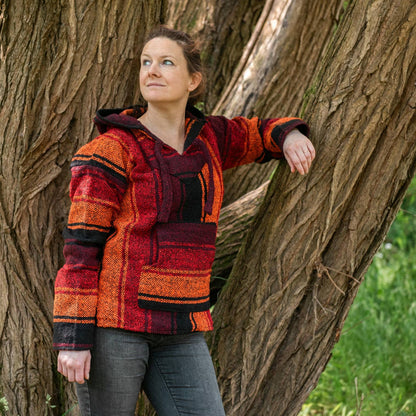 Baja Hoodie - Sunset Orange