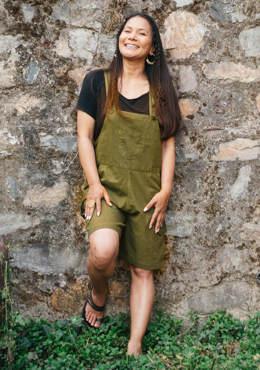 Kathmandu Dungaree Shorts