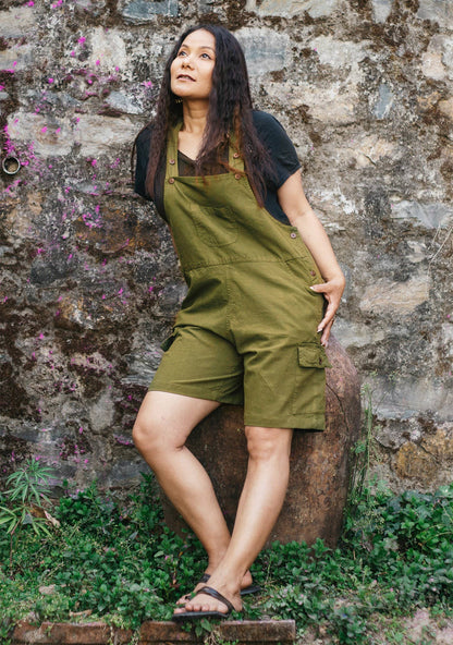 Kathmandu Dungaree Shorts